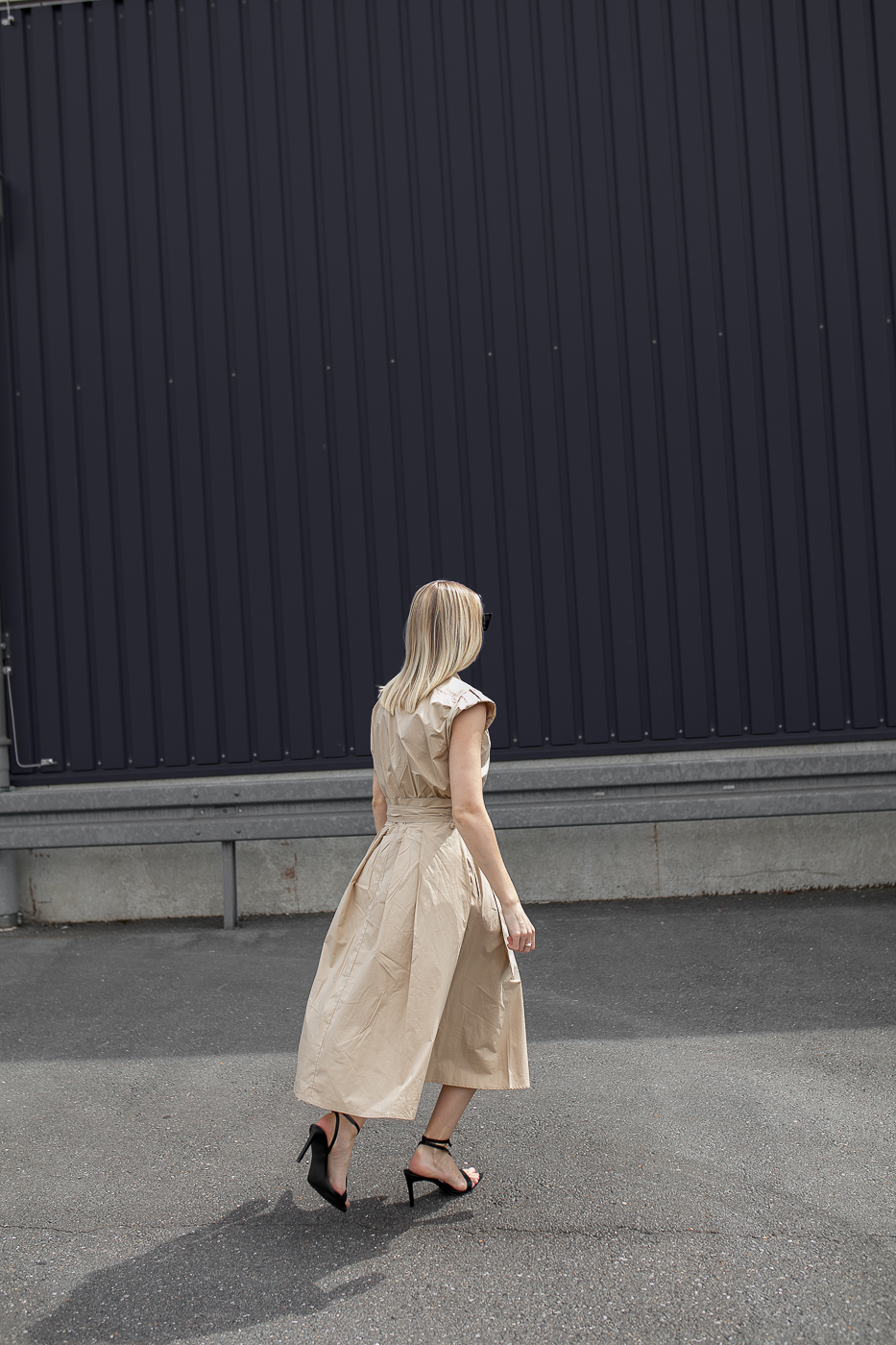 Summdress-Kleid-Sandals-Düsseldorf-Modeblog